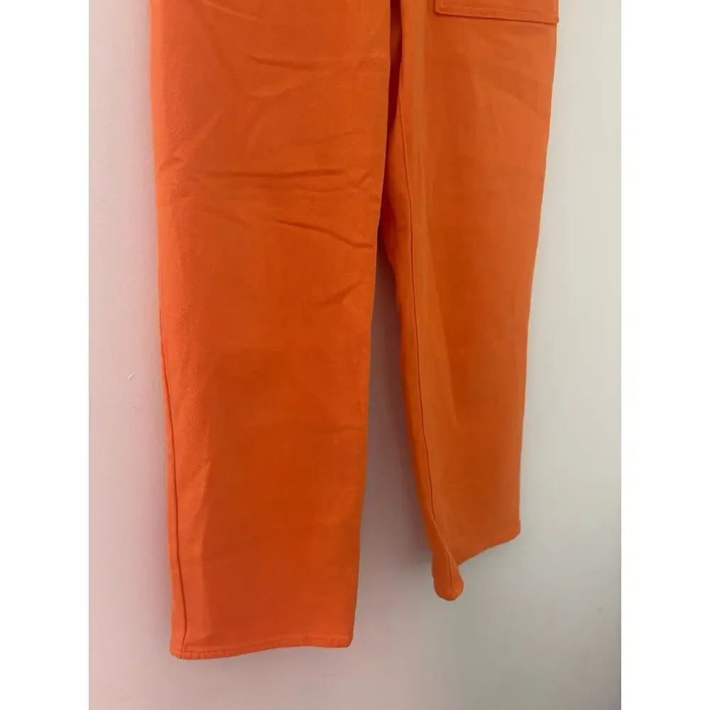 Wilfred Orange Utility Pants Size 4 Casual Straight Leg Cargo